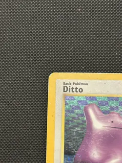 Ditto 3/62 | Base Set Fossil | Holo Pokemon Card HP - Image 3