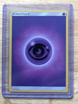 2017 Pokemon Sun & Moon - Crimson Invasion Reverse Foil Gastly #36/111 w/energy - Image 4