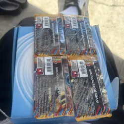 4x Pokemon Black & White Plasma Blast Booster Packs Art Set Sealed Brand New - Image 2