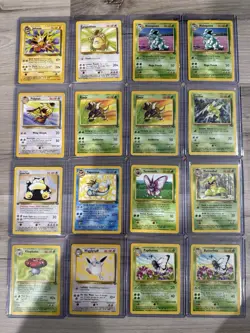 Pokemon Jungle Set - Near Complete - 58/64 - 1st Edition - Holo - Common - NM - Image 2