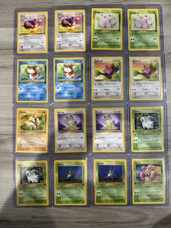 Pokemon Jungle Set - Near Complete - 58/64 - 1st Edition - Holo - Common - NM - Image 5