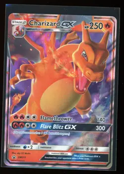 Pokemon TCG Charizard GX SM211 - Image 1