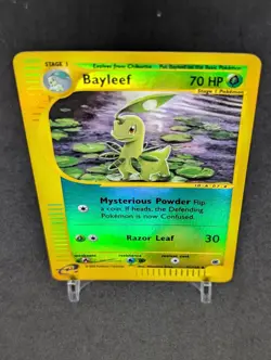 Pokemon TCG Bayleef Expedition Base Set Reverse Holo Uncommon 71/165 LP - Image 3