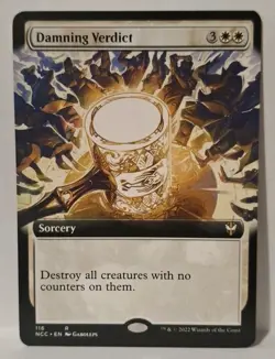 MTG Damning Verdict x1 Command... Streets of New Capenna Regular NM/PFresh! - Image 1