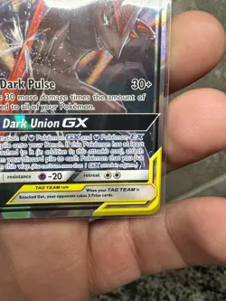 GRENINJA & ZOROARK GX 2019 Pokemon Unbroken Bonds Tag Team #107/214 Ultra Rare - Image 3