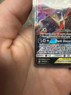 GRENINJA & ZOROARK GX 2019 Pokemon Unbroken Bonds Tag Team #107/214 Ultra Rare - Image 4