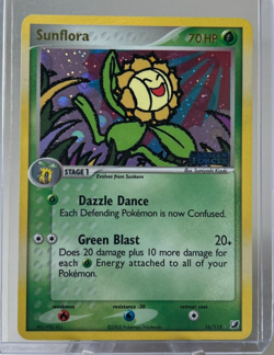 Sunflora STAMPED HOLO 16/115 LP Pokemon EX Unseen Forces Series - Image 1