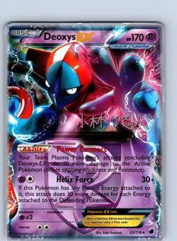 Pokemon: 2014 World Championship Decks Deoxys EX #53/116 Ult Rare (Shunto).P2N - Image 1