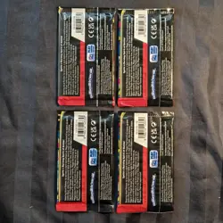 Pokemon Phantasmal Flames - 4x Booster Packs Art Set - Factory Sealed - Image 2