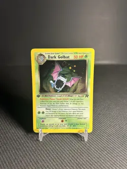 Pokemon TCG Dark Golbat 7/82 Team Rocket Holo NM - Image 1