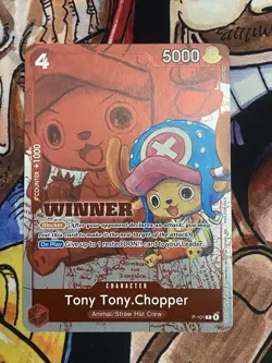 Tony Tony.Chopper (Winner Pack 2026 Vol. 2) P-101 One Piece Promo Foil NM - Image 1
