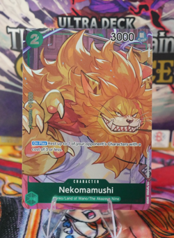 Nekomamushi (Box Topper) - Romance Dawn (OP01) One Piece TCG English - Image 1