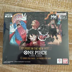 One Piece English OP-09 Emperors in the New World Booster Box Sealed - Image 1