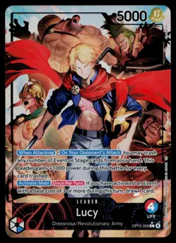 Adventure on Kami's Island #OP15-002 Lucy (Alternate Art) - Image 1