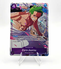 Bandai Zoro-Juurou ST18-004 TR Treasure Rare Alt Art Foil 6000/4 ENG - Image 1