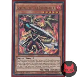 Yugioh Ignis Heat, the True Dracowarrior MACR-EN021 Ultra Rare 1st Edition NM - Image 1