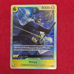 Bandai One Piece CCG Shiryu OP16-108 Super Rare Alternate Art Foil 8000 EN - Image 1