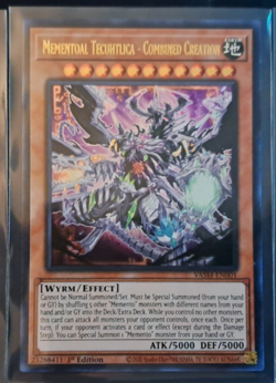 Yu-Gi-Oh! Mementoal Tecuhtlica - Combined Creation VASM-EN001 - Ultra Rare 1st - Image 1