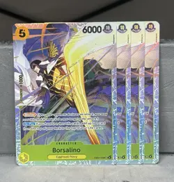 One Piece Card Game Borsalino EB04-058 Super Rare English Edition - Image 1