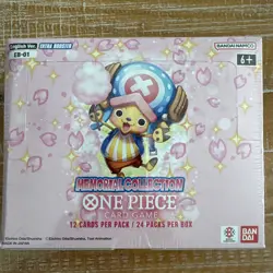 One Piece MEMORIAL COLLECTION EB-01 English EXTRA BOOSTER Factory Seal - Image 1