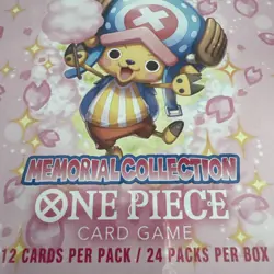 One Piece MEMORIAL COLLECTION EB-01 English EXTRA BOOSTER Factory Seal - Image 3