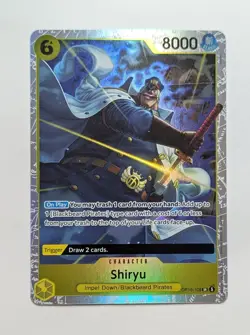 Shiryu OP16-108 Super Rare Holo Foil One Piece TCG Card Game NM - Image 1