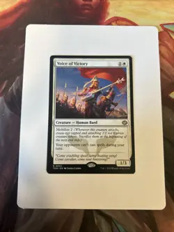Voice Of Victory Regular Tarkir Dragonstorm MTG NM 0033 - Image 1