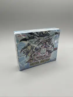 YuGiOh! Justice Hunters Booster Box Konami 1st Edition English Edition - Image 1
