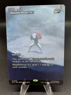 Blasphemous Act (Borderless) #26 NM Avatar: The Last Airbender: Eternal-Legal - Image 1