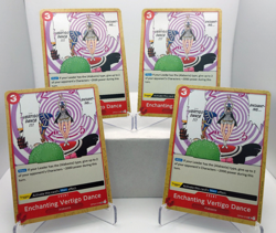 Enchanting Vertigo Dance Playset - OP04-018 x4 - Kingdoms of Intrigue - Image 1