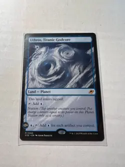 Uthros, Titanic Godcore (Edge of Eternities) MTG near_mint Magic Card - Image 1