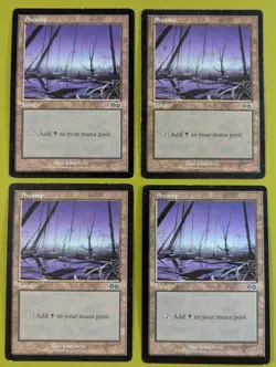 Swamp (340) x4 Urza's Saga 4x Playset Magic the Gathering MTG - Image 1