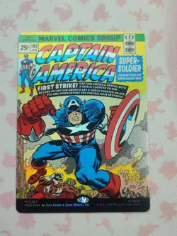 Captain America, Super-Soldier (Borderless) [Marvel Super Heroes] Foil Near Min - Image 1