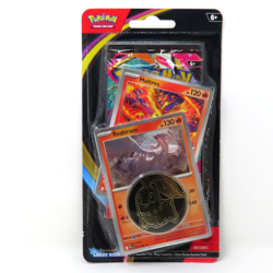 Pokemon TCG Chaos Rising Blister Pack Moltres Reshiram Promo Coin Sealed NEW - Image 1