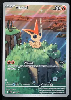 Full Art - Victini Oversized Pokemon Scarlet & Violet Black Star Promo #208 - Image 1