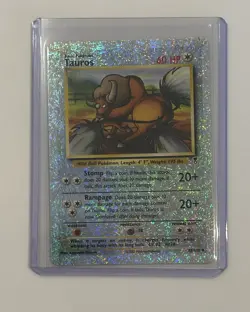 Pokemon TCG Tauros Legendary Collection Reverse Holo 65/110 - Image 1