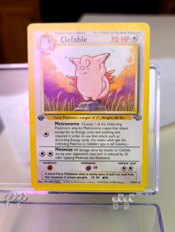 Pokemon Jungle Clefable Non Holo 1st Edition NM - Image 1