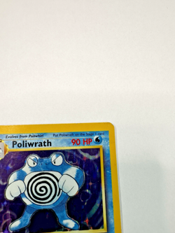 Pokemon Poliwrath 13/102 Base Set Unlimited Holo Rare ENG 1999 90 HP Original - Image 4