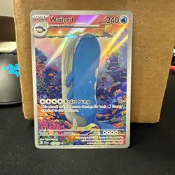 Wailord 162/159 Sv09: Journey Together IR Pokemon near mint ships fast - Image 1
