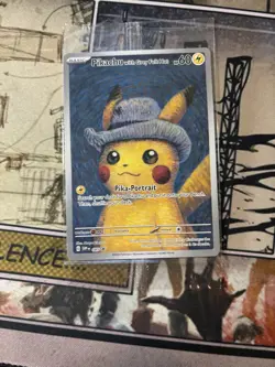 Pokemon TCG Pikachu With Grey Felt Hat - Image 1