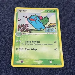 Pokemon TCG Ivysaur 34/100 Crystal Guardians Reverse Holo Uncommon English - Image 1