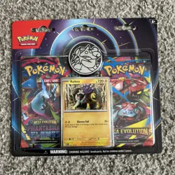NEW Pokemon Mega Evolution & Phantasmal Flames 2-Pack Blister Sealed - Raikou - Image 1