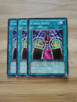 Yu-Gi-Oh - Chaos Greed 3X - Full Playset - Image 1