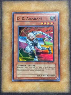 Yugioh D.D. Assailant DBT-EN002 Super Rare LP - Image 1