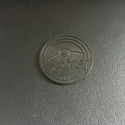 Pokemon TCG Snorlax Flip Coin Token Gold/Black Perfect Order - Image 2