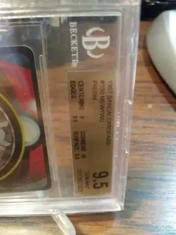 Bgs 9.5 Mewtwo - Pokemon Bandai Sealdass Prism - Image 3