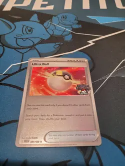 Ultra Ball 131/132 NAIC 2026 Competitor Pokemon TCG Promo Card NM - Image 4