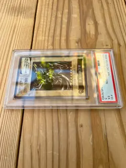 Yugioh Bandai Red-Eyes Black Dragon Holo Rare No.10 Japanese PSA 5 - Image 2