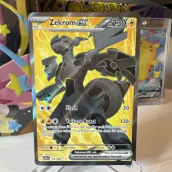 The Pokemon Company Zekrom ex Full Art Ultra Rare Holo Sv: Black Bolt 158/086 EN - Image 1