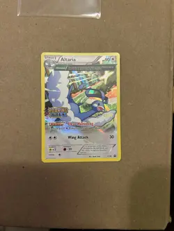 Pokemon XY: Roaring Skies Set - Altaria Staff Prerelease Promo # XY46 NM - Image 1